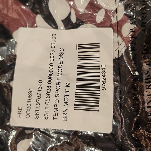 FP Movement Tempo Sport Mode M Black Tank Top Buti Logo Clove Stripe Free People - Picture 14 of 14